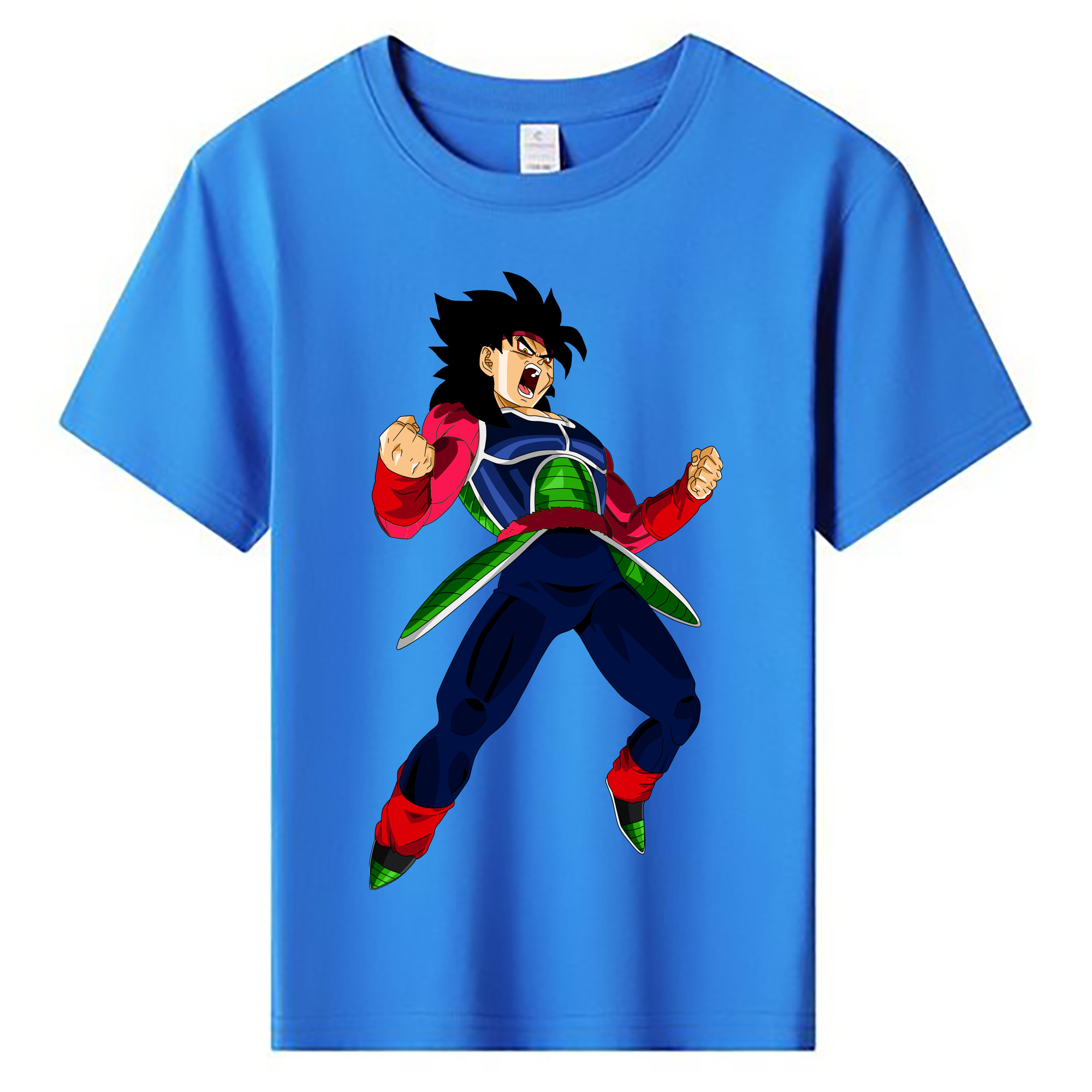 （画像用） ドラゴンボール バーダック DRAGON BALL Burdock 綿100％キッズTシャツ（フロントプリント）